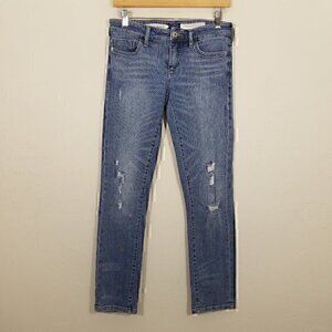 Anthropologie Pilcro and the Letterpress Hyphen Distressed Jeans Blue Size 25